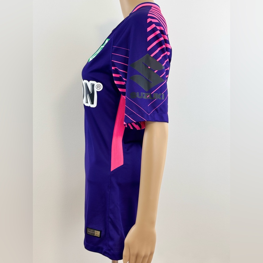 Nike Dri-Fit Postobon Blue Crew Neck Soccer Football Jersey, Women’s Size Small - Picture 7 of 10